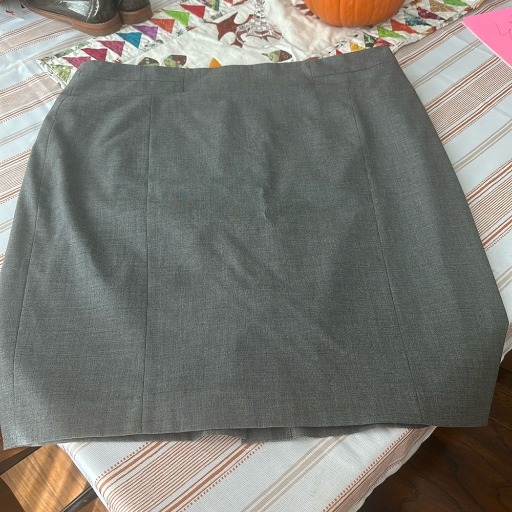 Grey skirt 24” hem